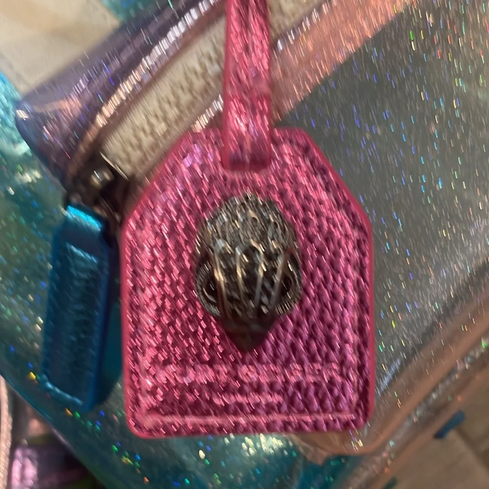 2 set KURT GEIGER Transparent Backpack and Crossbody.. barely used, like new - Picture 10 of 12